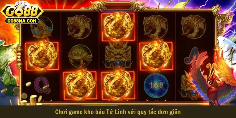 Chơi game kho báu Tứ Linh với quy tắc đơn giản